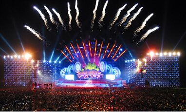 2015年品劃公司年會無線租賃成功案例