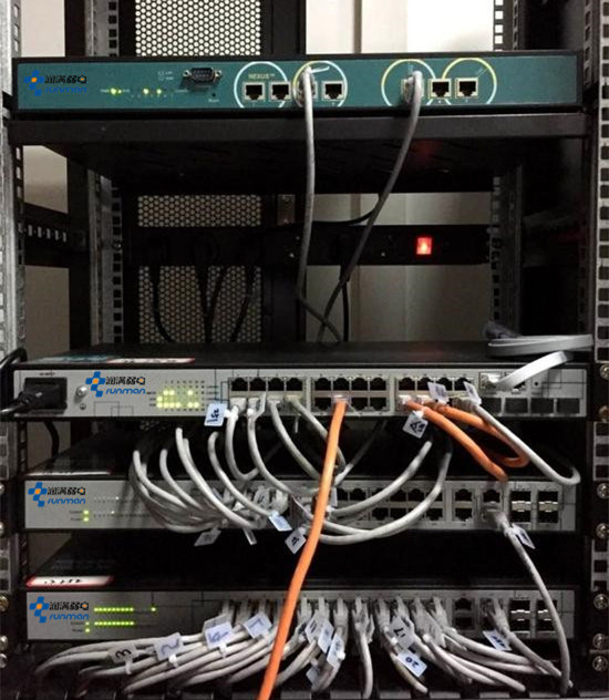 申通物流中轉中心無線wifi覆蓋整改方案現場效果圖